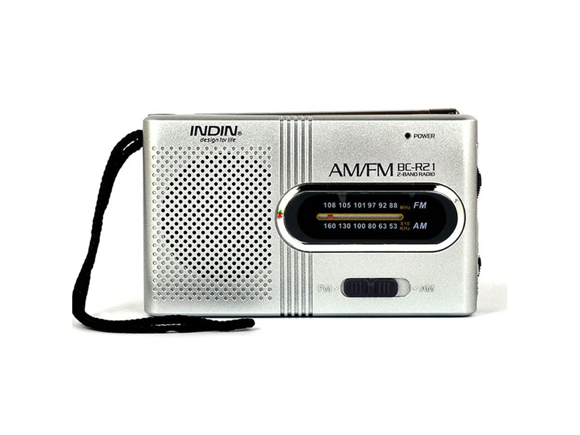 EIOORORRIY Rádio Compacto De Ondas Curtas, Bandas Duplas Am Fm Receptor Com Antena De Alto Desempenho, Ajustável E Design Portátil Leve Para Uso Interno E Extern
