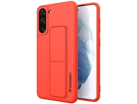 Carcasa Samsung Galaxy S21 Plus 5G LMOBILE Silicona 27 Rojo