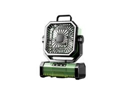 Ventilador Portátil Para Camping, Longa Autonomia, Recarregável E Com Fio, Timer, Oscilante, Pendurar, Refrigeração