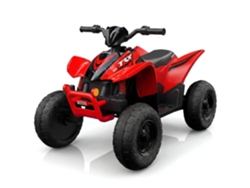 Quad Eléctrico Batería - Honda Trx90x 12v - 3 A 6 Años - Batería De Li-ion Renovada - Rojo