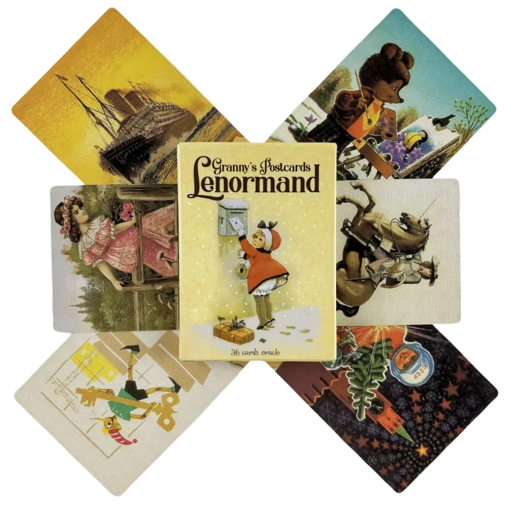 Postales De La Abuela, Cartas Del Oráculo De Renoman, Cartas Del Tarot, Juegos De Mesa Familiares Ingleses, Dioses De Las Cartas.