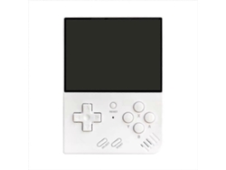 Consola GOKOCO R33s con pantalla IPS transparente de 3,5'' y mini consola blanca