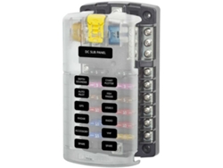 Adaptador BLUE SEA Ato Block 12 Position Negro