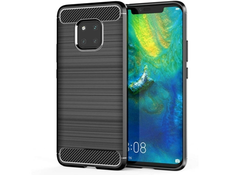 Carcasa Huawei Mate 20 Pro Multi4you Gel TPU Carbono Negro