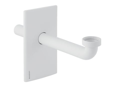 Conjunto prefabricado de GEBERIT para lavabo, con trampa de olor oculta