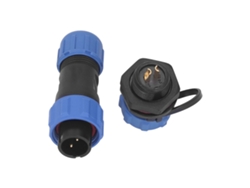 Conector Aviatic De 2 Pines, Enchufe/toma De Corriente Impermeable Ip68 Para Cable Eléctrico, Fácil Instalación.
