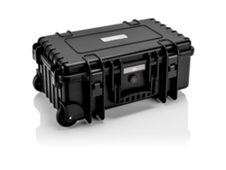 Caja de herramientas Knipex Robust26 Move de aluminio y polipropileno, color negro