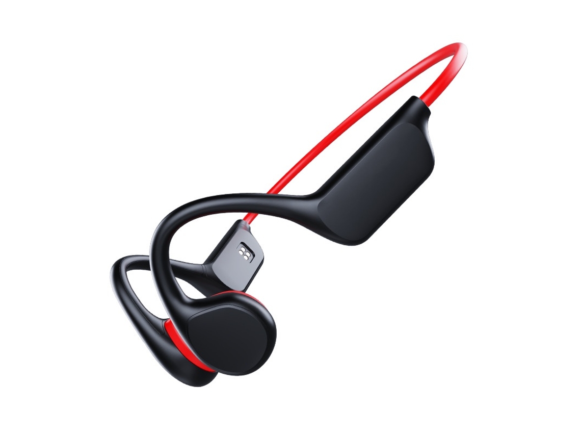 Auriculares de conducción ósea, auriculares inalámbricos abiertos Bluetooth 5.0 con memoria integrada de 32 GB, auriculares resistentes al agua IP68
