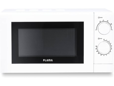 Microondas FLAMA 1816FL (20 L - Sin Grill - Blanco)