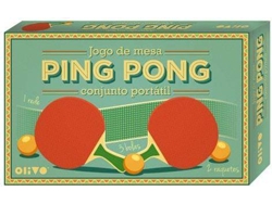 Juego de Mesa OLIVO Ping Pong Retro (Edad Mínima: 8)