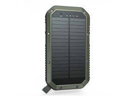 Cargador Banco Energia Sem Portátil Portas Saída Led para YIZHOOD Verde