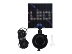Pantalla Led, Matriz De Píxeles De 32x32, 5x5 Pulgadas, Bluetooth, Control Por Aplicación, Texto, Animación Personalizada, Pantalla Programable.