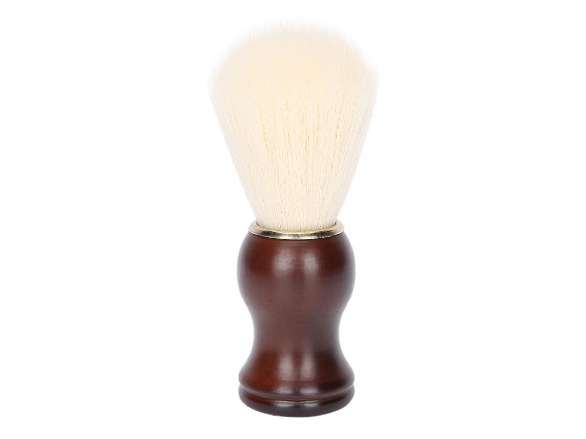 Pincel De Afeitar Para Barba Profesional Pincel De Limpieza De Pelo Facial Para Barbería Salón Hogar