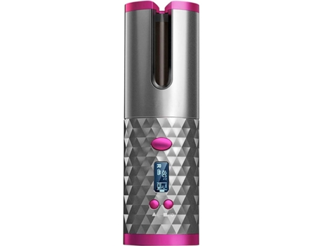 Moldeador de Pelo KLACK CEPIRIZAQM600 Plateado (150°C - 200°C - 3 Niveles de Temperatura)