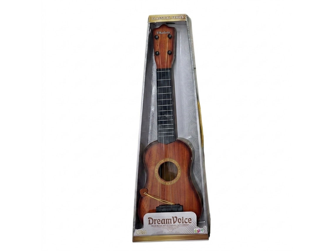 Guitarra Infantil De Brincar Grande - Dream Voice Liu Ba Ling S-b4 Mogno