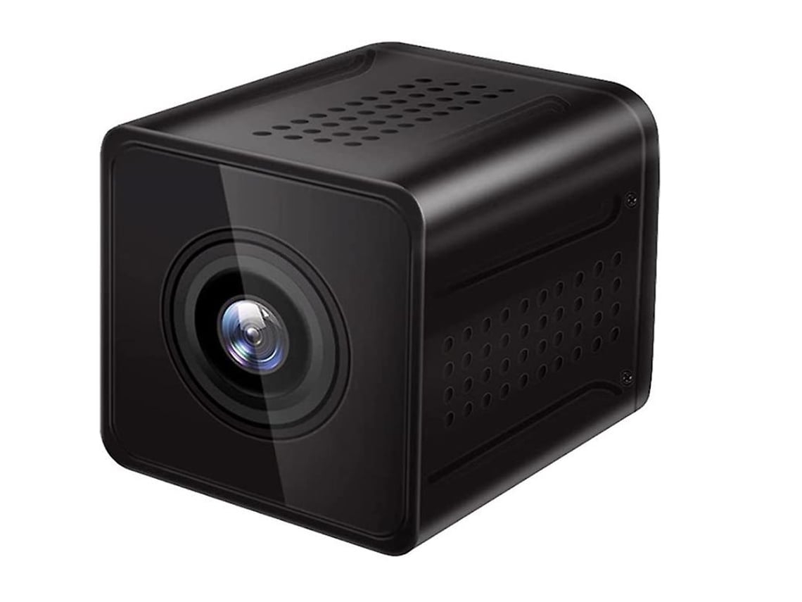 Mini cámara HD 1080p Wifi inalámbrica con visión nocturna, videovigilancia de seguridad, monitor remoto, detección de movimiento, microvideocámara de 8 GB, color negro USHION