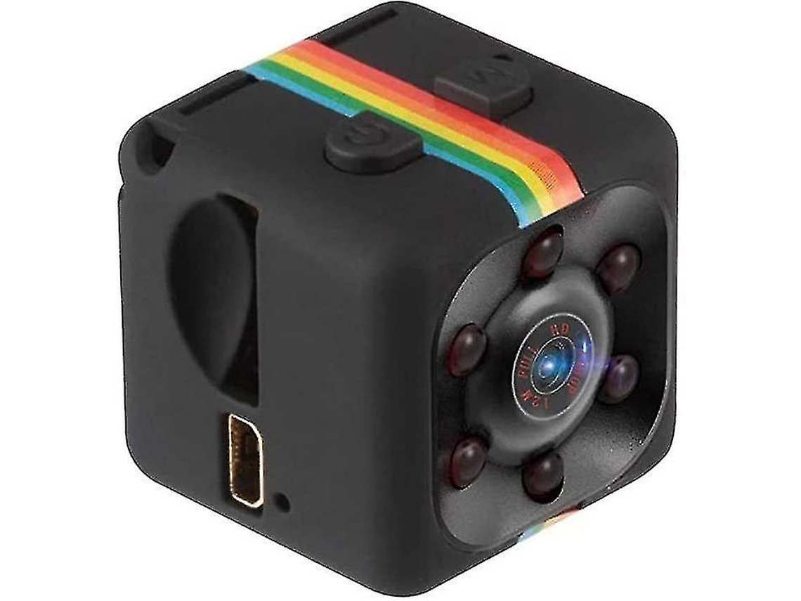 Minicámara oculta Yizhood Sq11 1080p para vigilancia del hogar (negra)