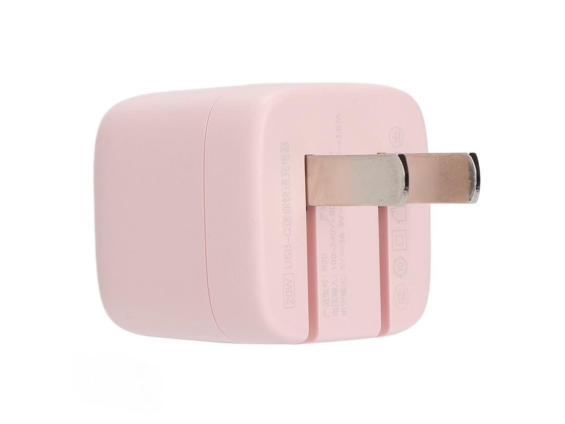 Mini Cargador De Pared Portátil De 20 W Con Carga Rápida Para Teléfonos Móviles Y Tabletas.