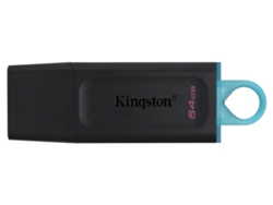 Kingston Technology Datatraveler Exodia Unidade de Memória Usb 64 Gb Usb Type-A 3.2 Gen 1 3.1 Gen 1 Negro