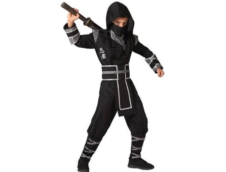 Disfraz de Niño ATOSA Ninja negro (Tam: 10-12 años)