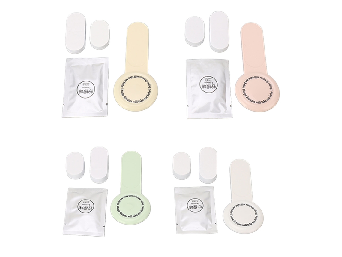 4 Piezas Levantacubiertas De Inodoro Con Tabletas Aromáticas Antitoque Para Baño Abs Resistente Al Agua Fácil Instalación