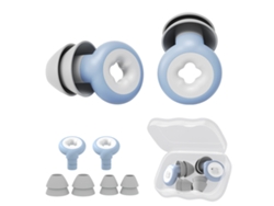 Protetor Auricular De Silicona Reutilizable Antirruido Para Dormir Azul