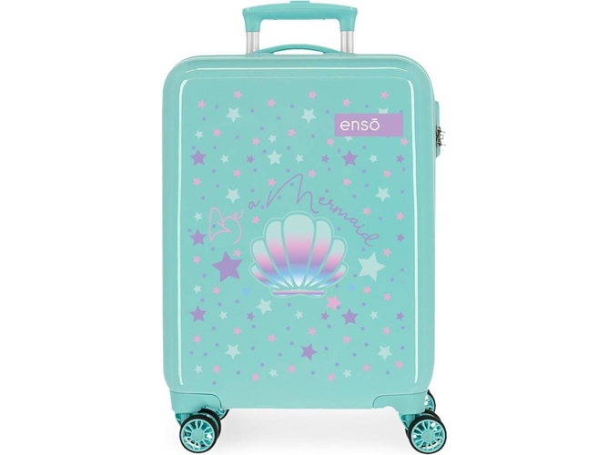 Maleta de Cabina ENSO Be a Mermaid Verde (41x57x39cm - 34 L)