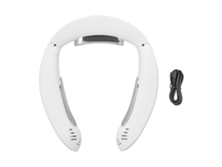 Aire acondicionado de cuello, batería recargable USB de 3500 mAh, ventilador sin aspas de 3 velocidades.
