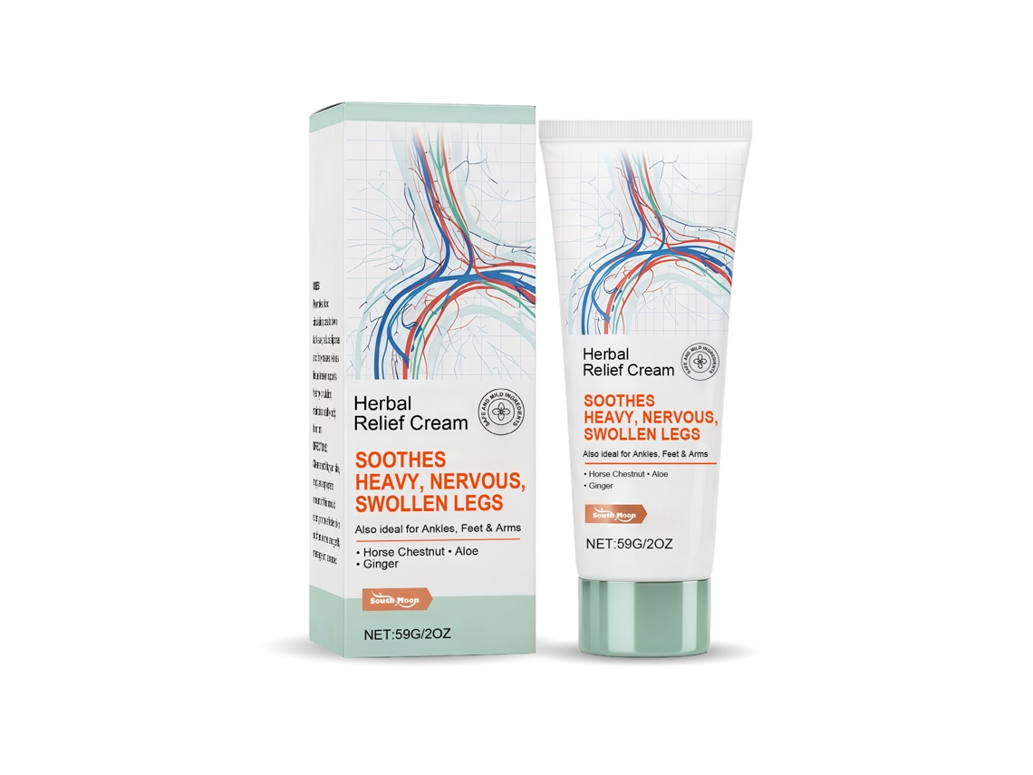 Crema herbal calmante para la piel