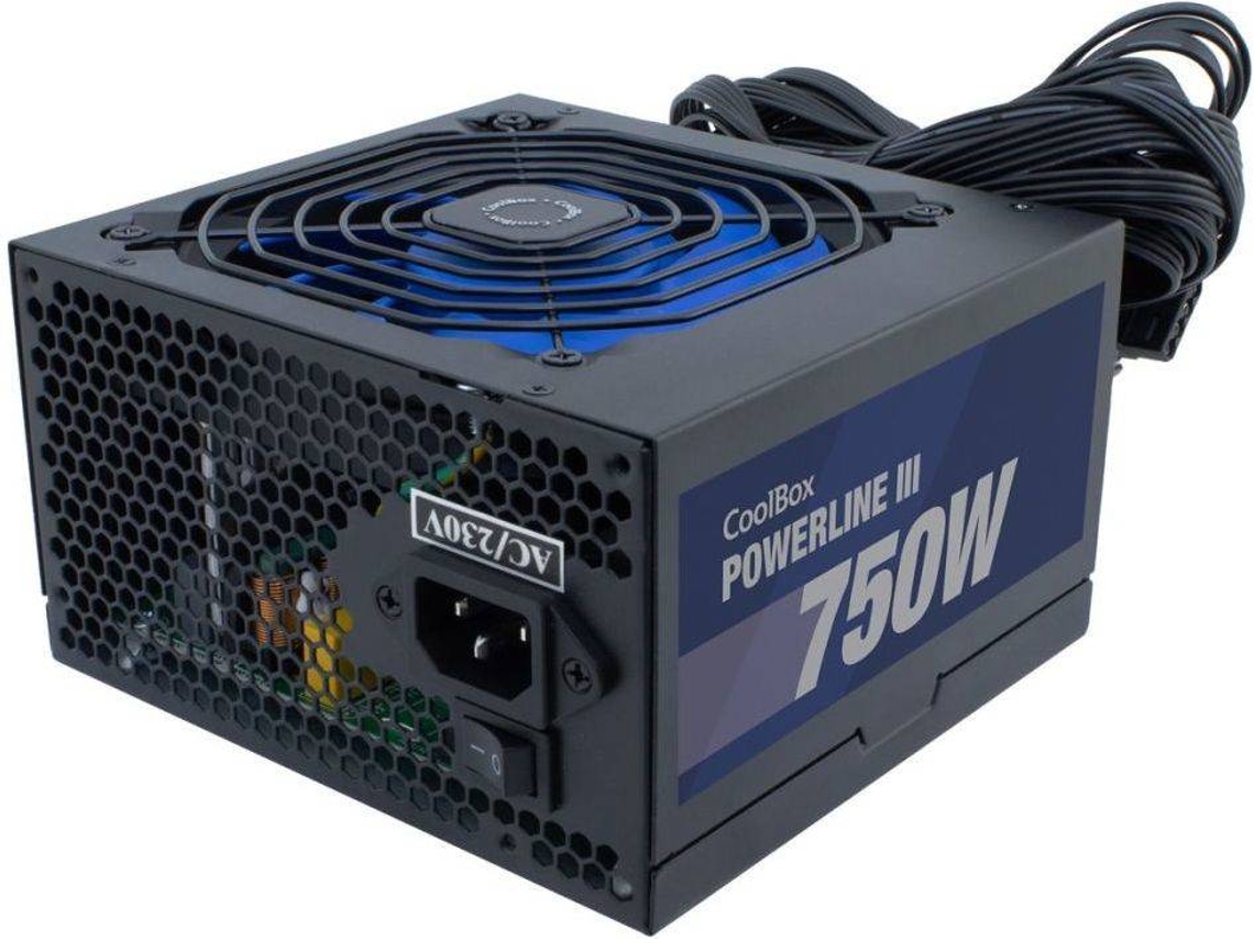 Funte de Alimentación COOLBOX Powerline III 750W ATX