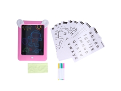 Tableta De Escrita Lcd Para Crianças 3+ Anos Quadro De Desenhoeducativo Brinquedo De Aprendizagem Pink