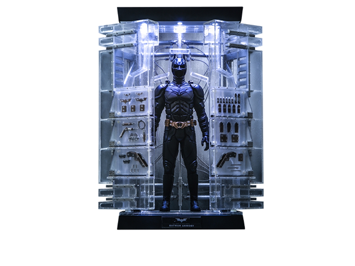 Figura Hot Toys MMS702 - DC Comics - Batman The Dark Knight Rises - Batman Armory Bruce Wayne