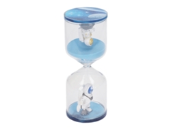 Ats-reloj De Arena Decoratsivo Hombre Espacial Educatsivo Temporizador 30 Minutos Para Oficina Hogar Cocina Mesa Azul