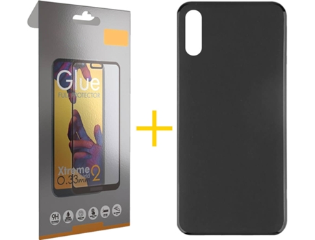 Kit Funda + Protector de Pantalla Xiaomi Redmi 9AT SKYHE Full Liso (Negro)