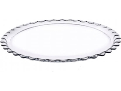 Plato para Torta PASABAHCE Maxi Patisserie (Vidrio - 1.4 x 37 x 37 cm)