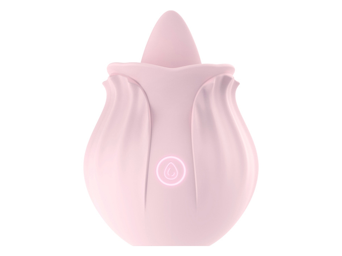 Masajeador Vibrador Para Mujeres En Forma De Rosa Portátil Inalámbrico Recargable Impermeable