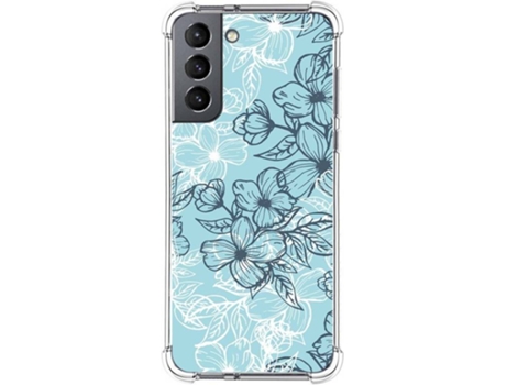 Carcasa Samsung Galaxy S21 5G TUMUNDOSMARTPHONE Dibujos Antigolpes Flores 03 Multicolor