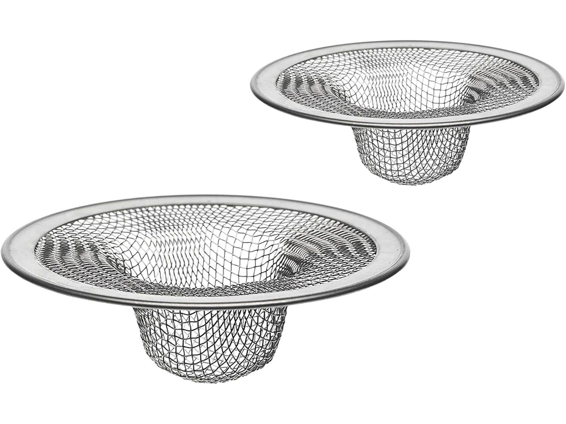 Coladores de drenaje para fregaderos de cocina y baño, la construcción de acero inoxidable de alta calidad garantiza durabilidad y una larga vida útil en el uso diario, D