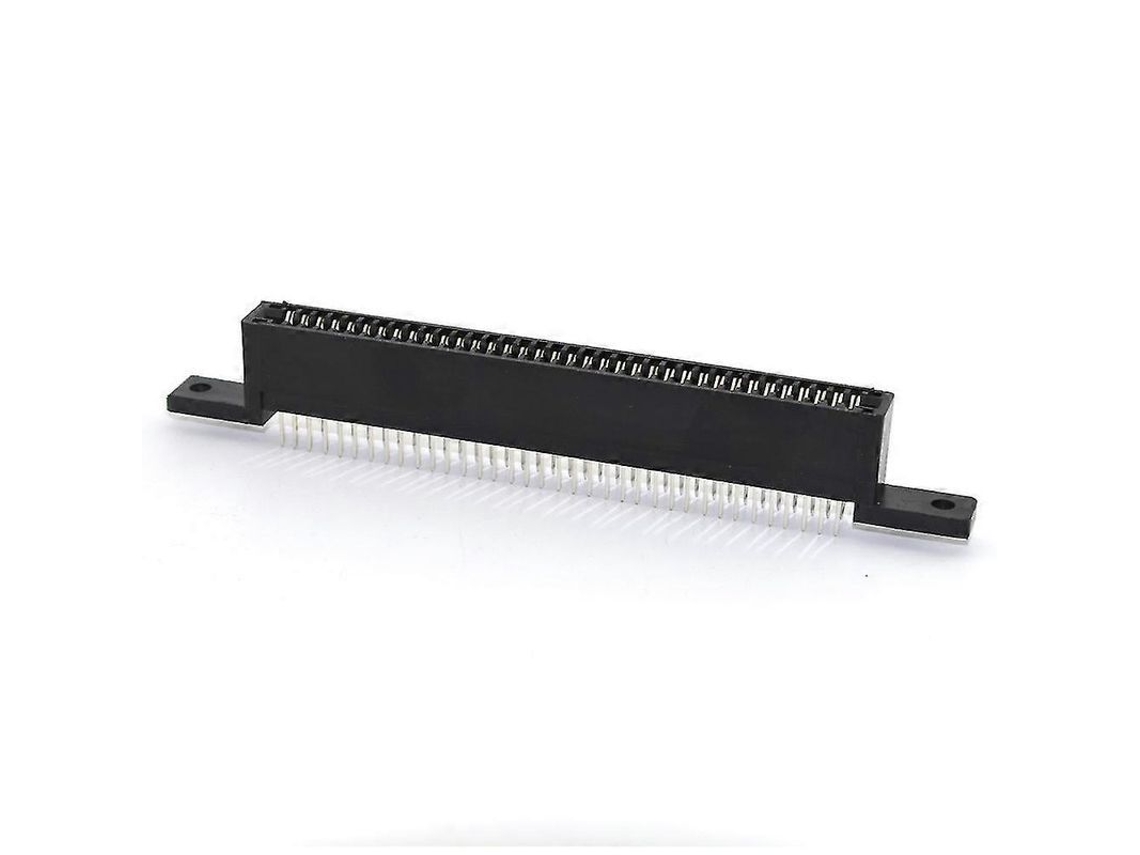 Adaptador De Conector De 72 Pines Para Ranura De Cartucho De Juego Para Consola Clon De Nes - Negro