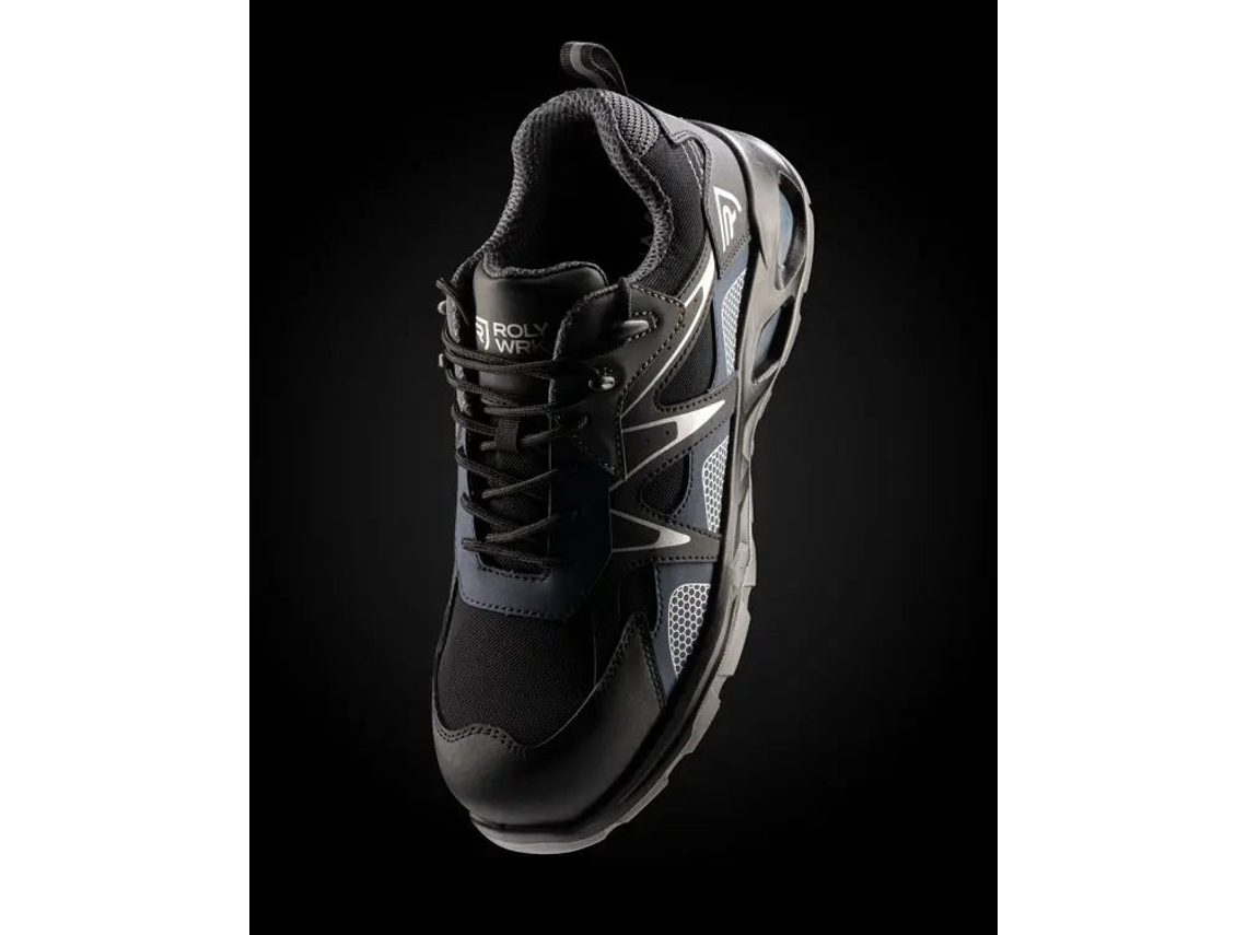 Calzado Laboral Con Estilo Deportivo Y Tejido 3d Mesh, Ligero Y Equilibrado Para Entornos Exigentes Vetonek Unisex / 38 / Negro/azul Marino