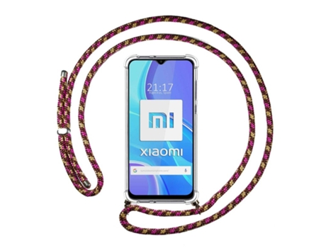 Carcasa Xiaomi Redmi 9 TUMUNDOSMARTPHONE Colgante Rosa