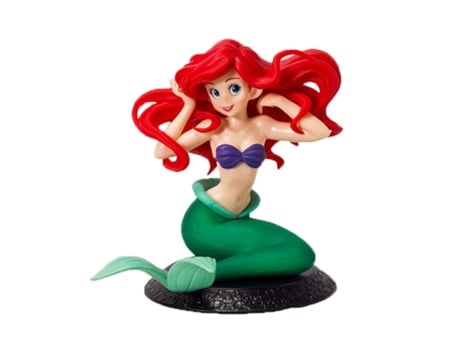 Muñeco GAATPOT Disney Cartoon Anime Frozen Elsa Mermaid Princess Pvc Action Figures Model Dolls With Base Cake Decoration For Girl Gifts