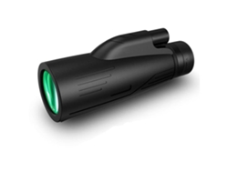 Telescopio monocular 12x50 para adultos, monoculares de alta potencia con adaptador para smartphone y trípode metálico, monocular de prisma Bak4 con Chennnls
