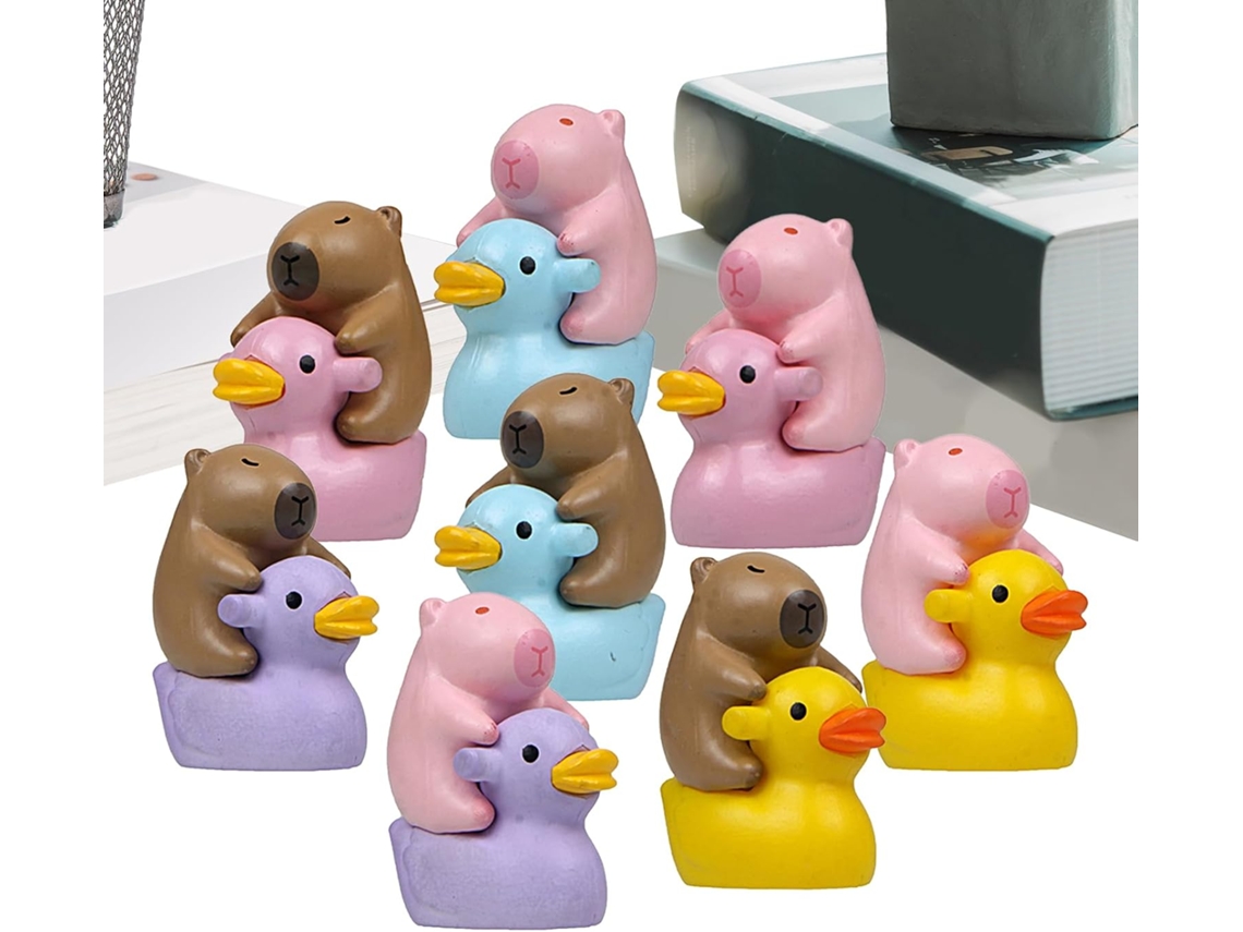 Figuritas De Patos - 8 Figuritas De Patos En Miniatura Para Decoración - Pequeñas Decoraciones De Animales Para