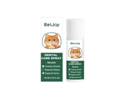 Spray de higiene bucal Eeljoy para gatos: elimina el mal olor y refresca el aliento.