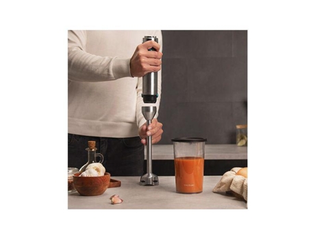 Cecotec Power Titanblack 1500 Xl Totalmix Varita Mágica 1500 W Negro Verde Inox