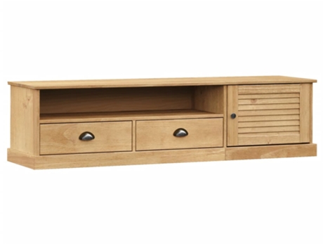 Mueble De Tv VIDAXL Marrón Madera (156x40x40 cm)