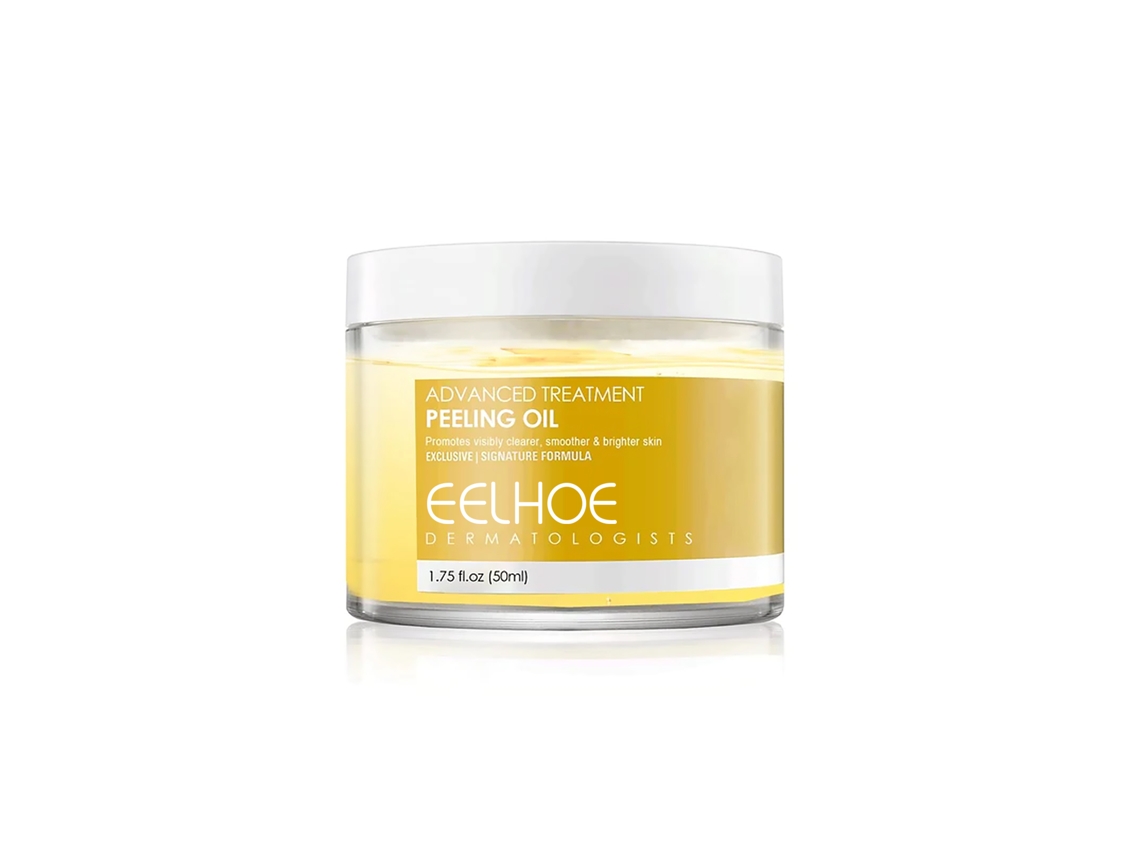 Aceite corporal exfoliante para una piel suave y radiante.