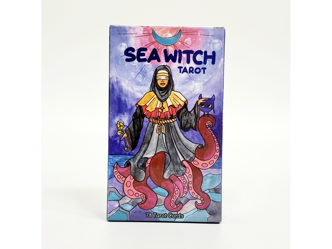 Cartas Del Tarot, Diseño Popular, 12x7, Bruja Del Mar, Abuela, Nuevo Estilo.