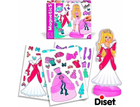 Juego Creativo DISET Magnetics - Vestidos de Princesa